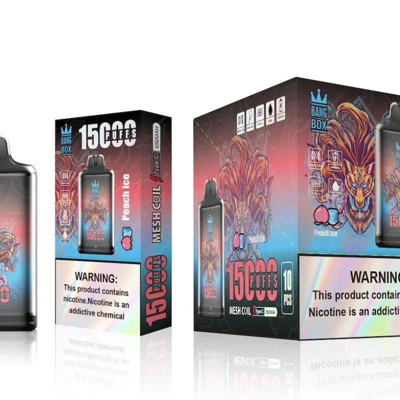 Bang box vape 15000 Puff 15k Disposable 650mah Vapes Pen E Cigarette