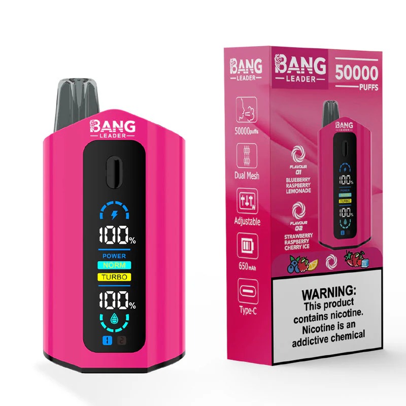 BANG LEADER 50000 Puffs Dual Flavor Vape | Private Mold OEM/ODM
