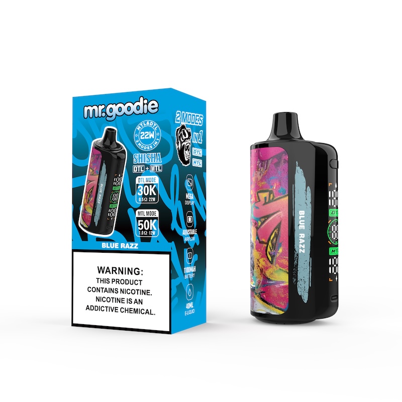 Mr.Goodie SHISHA Disposable Vape 50000 Puffs DTL & MTL vape wholesale
