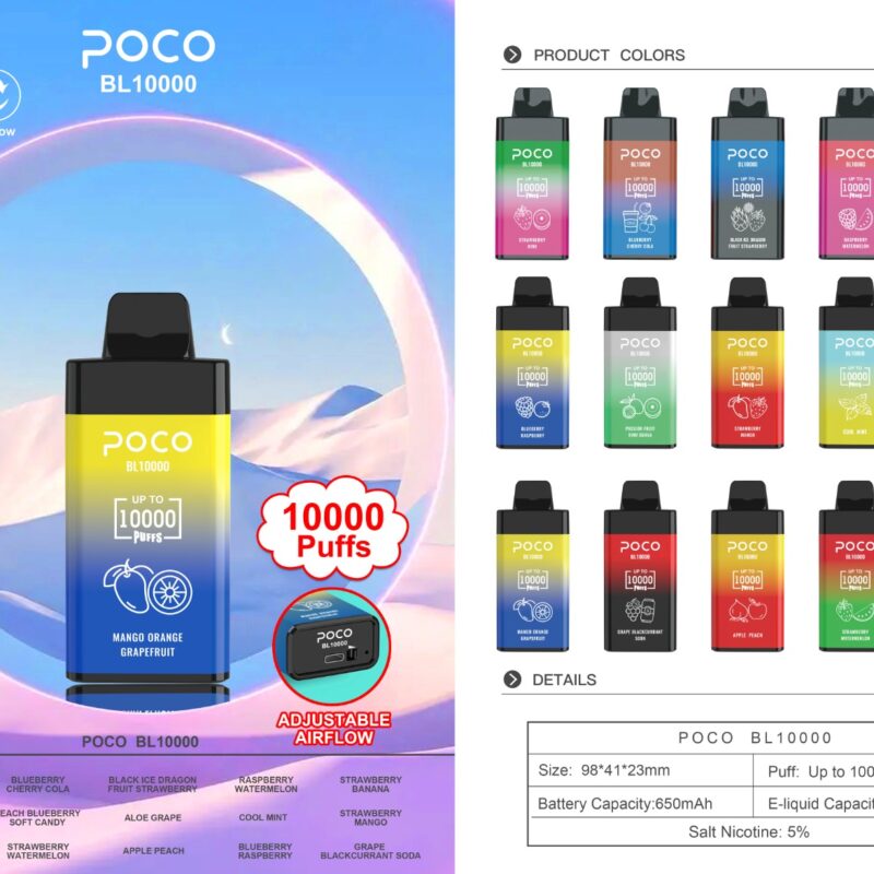 Poco BL10000 puffs clearance sale EU Warehouse