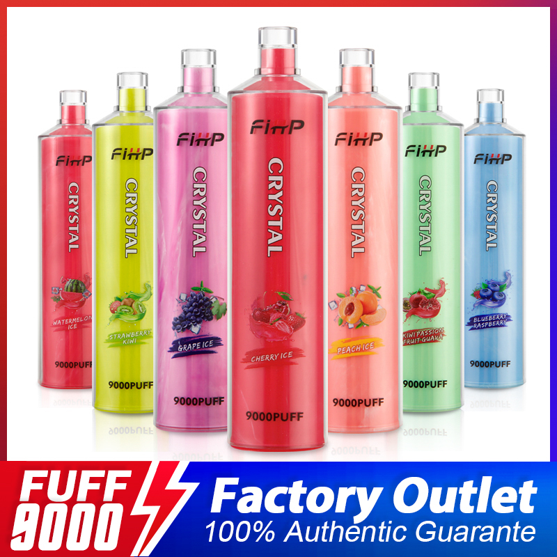 Fihp crystal 9000 Puffs Shisha Disposable Vapes 9k