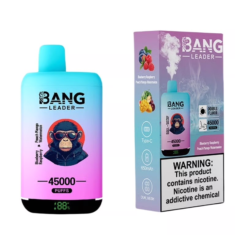 Bang Leader 45000 Puffs Disposable Vape Dual Flavor Vape shop​​ vaper recargable bangvapes