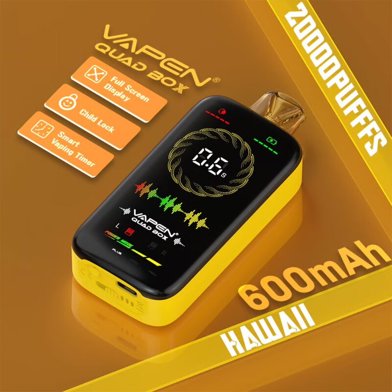 VAPEN QUAD BOX 20000 Puffs Full Screen Eu Ship Disposable Vape Puff 20k - Image 4