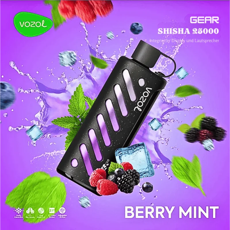 Vozol Gear Shisha Disposable 25000 Puffs 25k