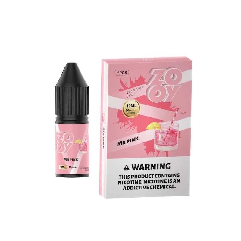 ZOOY E-Liquid 20mg Nic Salt 10ml for Pod Systems Vape