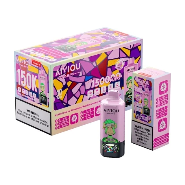 IMG_0409 WASPE AIVIOU moq 10pcs 150k Puffs 150000 6 In 1 Disposable - Image 3