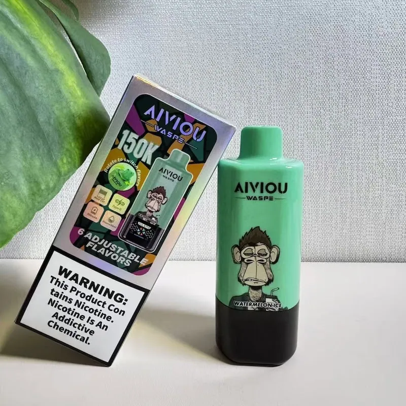 IMG_0410 WASPE AIVIOU moq 10pcs 150k Puffs 150000 6 In 1 Disposable - Image 4