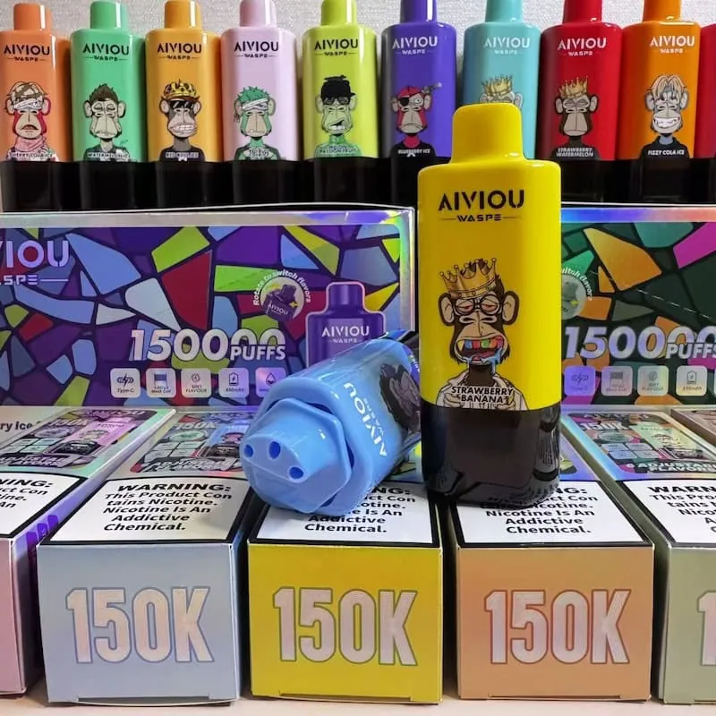 IMG_0411 WASPE AIVIOU moq 10pcs 150k Puffs 150000 6 In 1 Disposable - Image 5