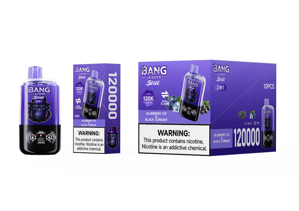 bang leader stoll 120k puffs 120000 disposable vape 5 in 1 flavors Bang Leader Stoll 120K disposable vape 120000 puffs 5-in-1 wholesale