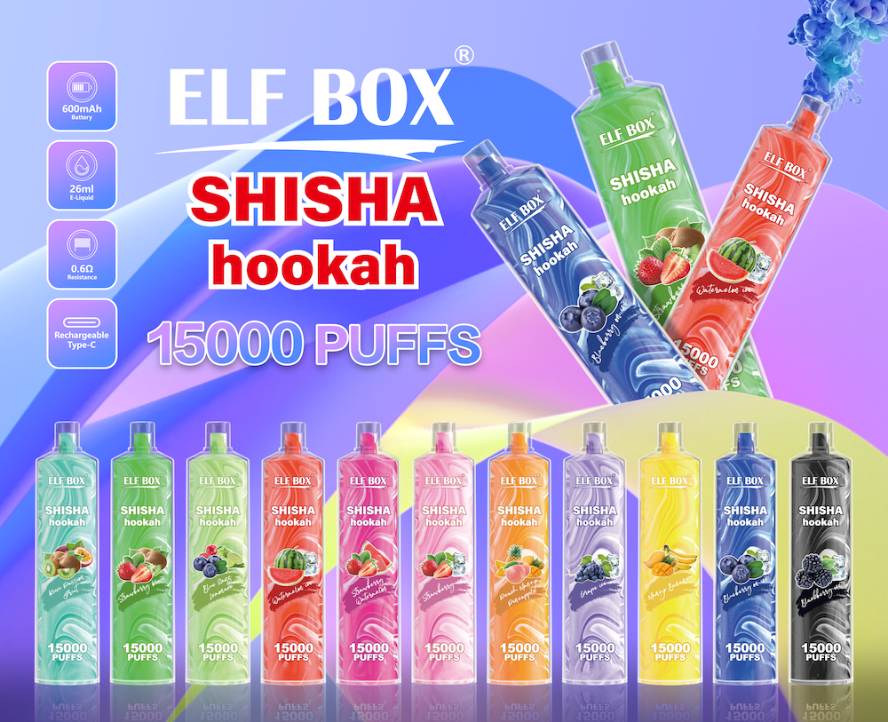 elf box puff shisha hookah 15000 puffs vapes disposable puff 15000 elf box puff shisha hookah 15000 puffs vapes disposable puff 15000