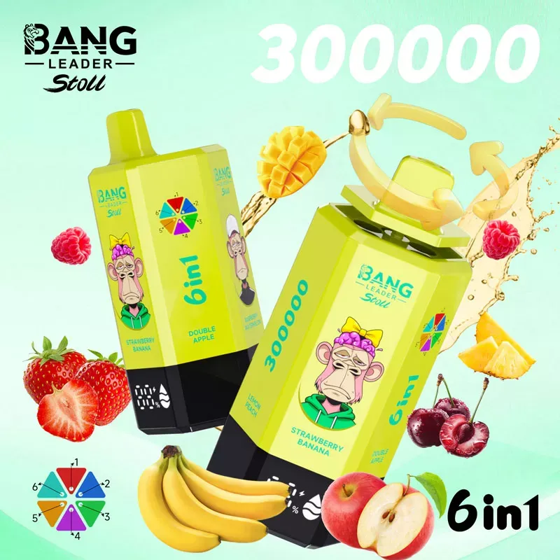 new bang leader 300k puffs 300000 6 in 1 vape – 65ml capacity, 0%/2%/5% nicotine,12 flavors new bang leader 300k puffs 300000 6 in 1 vape – 65ml capacity, 0%/2%/5% nicotine,12 flavors