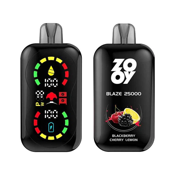Best Disposable Vapes 2026: Top 10 Wholesale Products for Retailers Zooy Blaze 25000 Puffs EU Warehouse Full Screen Display Disposable Vape Wholesale