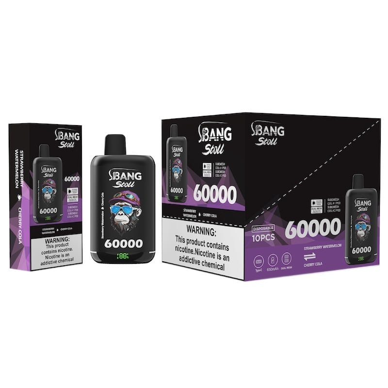 Home Bang Stoll 60000 dual flavor rechargeable disposable vape 60K puffs