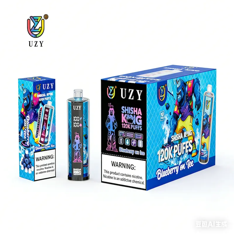 UZY SHISHA HOOKAH KING 120k rechargeable shisha vape