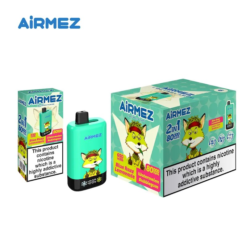 Airmez 2in1 80K Pro – Dual Flavor Wholesale Vape 80000 Puffs