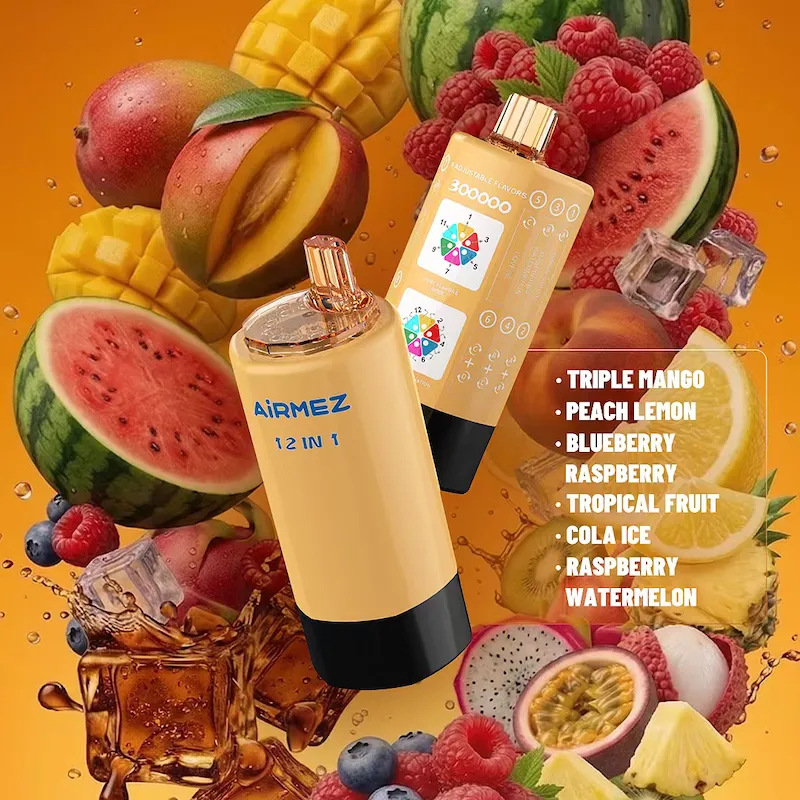 Airmez 12 IN 1 300K Puffs – Retail (from 3 pcs)