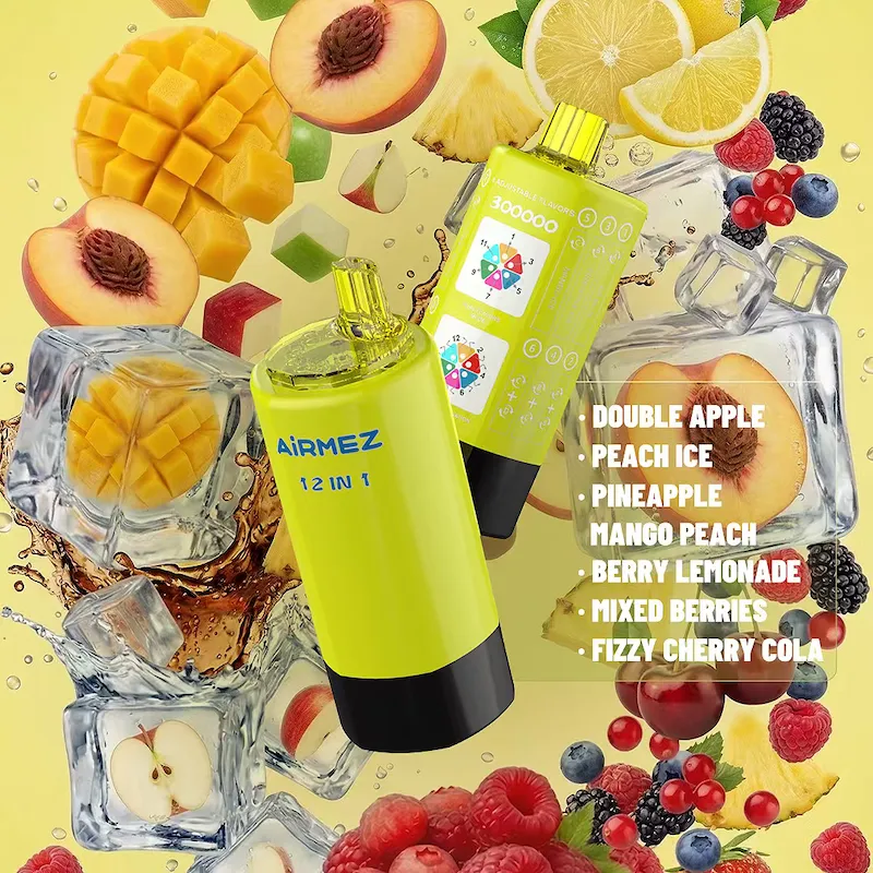 Airmez 12 IN 1 300K Puffs – Retail (from 3 pcs) - Image 3