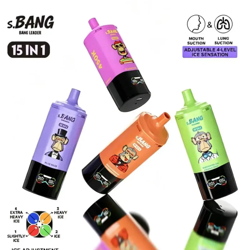 Bang Leader 450K Puffs 15-in-1 – Retail (from 3 pcs)