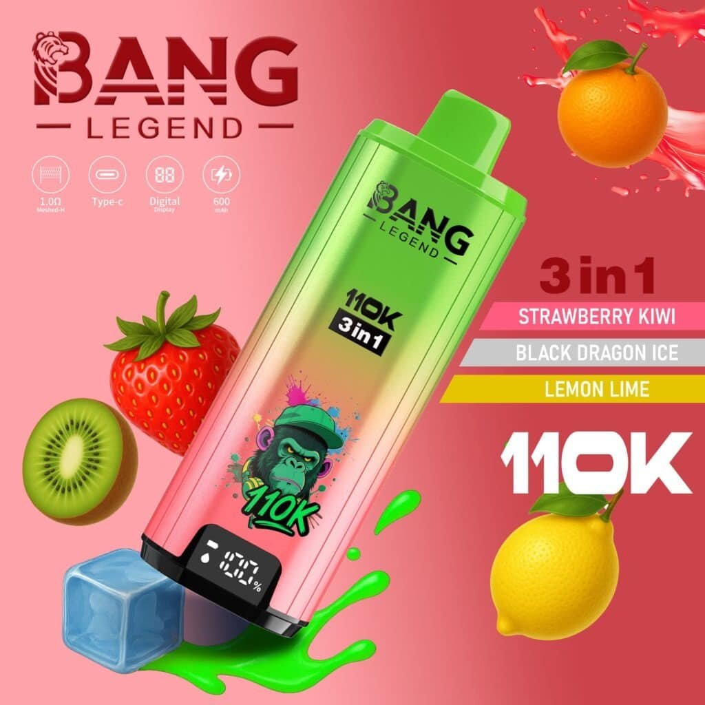 Bang Legend 110K – Triple Flavor Wholesale Vape 110000 Puffs - Image 5