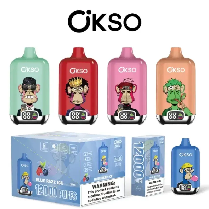 Okso Box Digital 12000 Puffs – Retail (from 3 pcs)