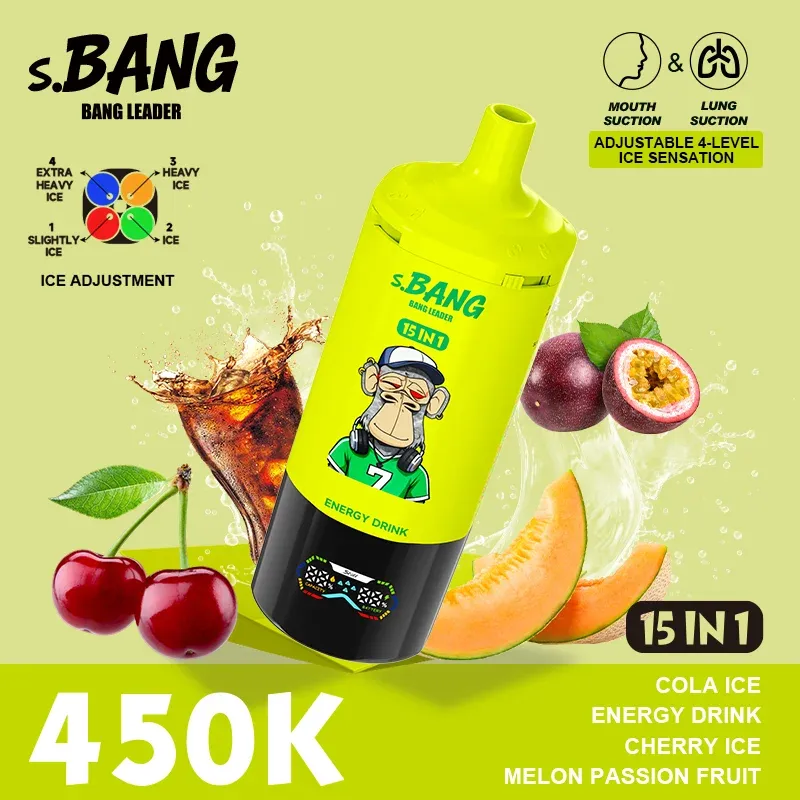 Bang Leader 450K Puffs 15-in-1 – Retail (from 3 pcs) - Image 3