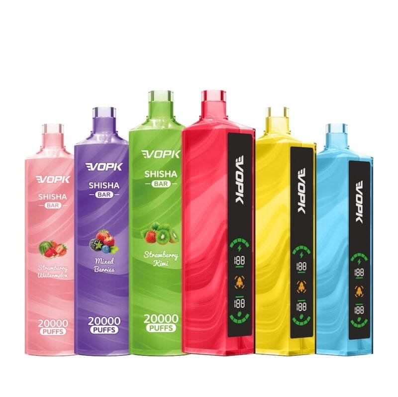 VOPK Shisha Bar 20000 Puffs – Retail (from 3 pcs)
