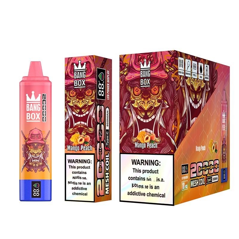Bang Box 20000 – LED Display Mesh Coil Wholesale Vape 20000 Puffs