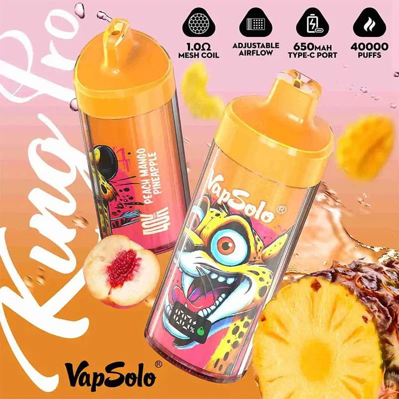 Vapsolo King Pro 40000 – 40ml LCD Wholesale Vape 40000 Puffs EU Warehouse - Image 2