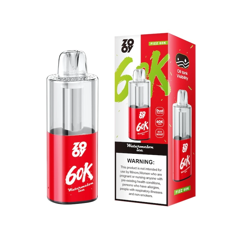 Zooy 60K Fizz – ECO/BOOST Dual Mesh Wholesale Vape 60000 Puffs EU Warehouse