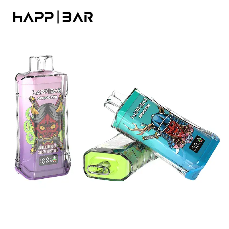 HAPP BAR GR100K PRO – 56ml Mesh Coil Wholesale Vape 100000 Puffs EU Warehouse - Image 4