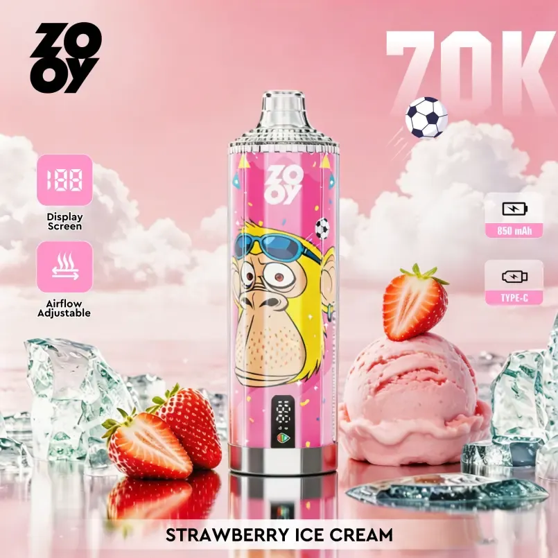 ZOOY Crystal 70K – Smart Display Wholesale Vape 70000 Puffs EU Warehouse - Image 5