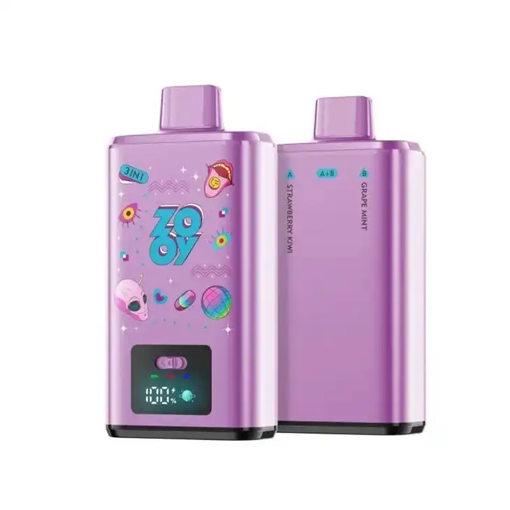 Zooy 150K – 3-in-1 Dual Flavor Smart Display Wholesale Vape 150000 Puffs EU Warehouse