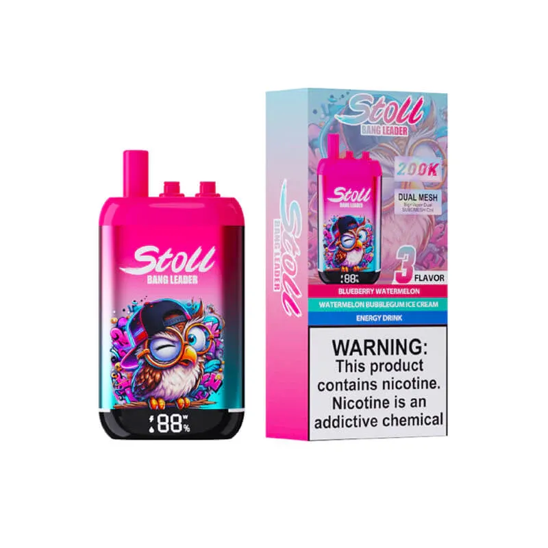 Bang Leader Stoll 200K – 3-in-1 Triple Flavor Wholesale Vape 200000 Puffs