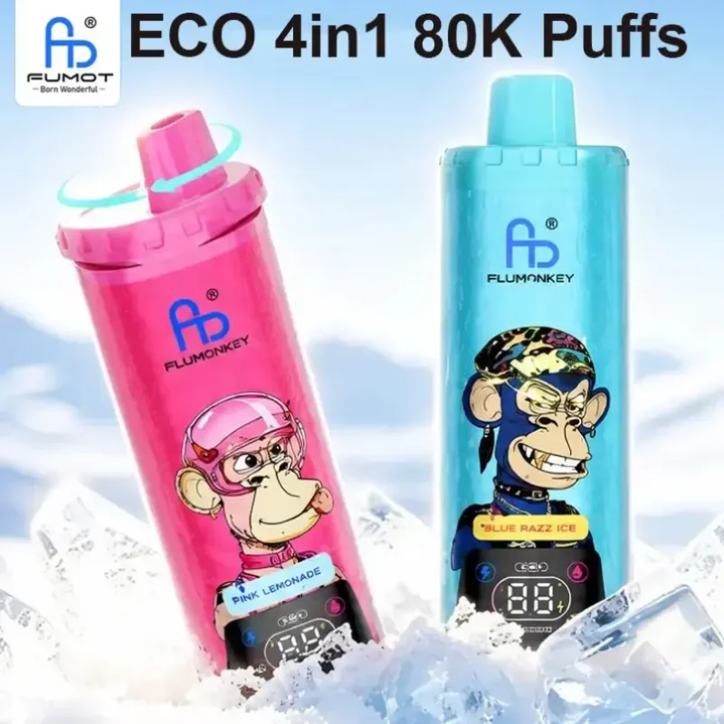 Fumot ECO 4in1 80K disposable vape wholesale, EU warehouse