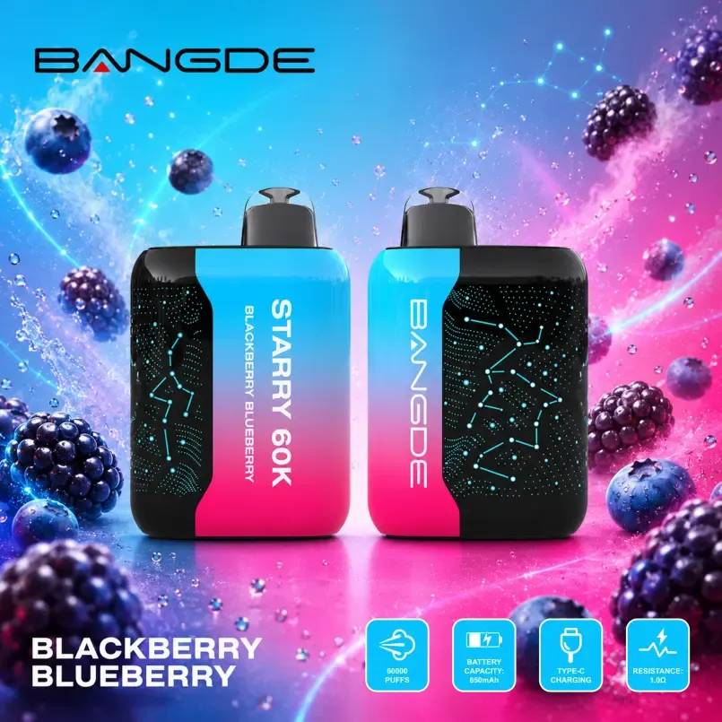 Bang DE Starry 60K – Smart Screen Wholesale Vape 60000 Puffs - Image 3