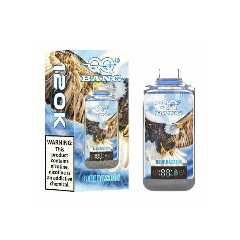 QQ Bang 120K – LED Display Rechargeable Wholesale Vape 120000 Puffs - Image 3