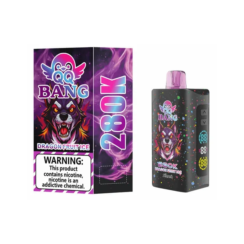 QQ Bang 280K – Rechargeable Mesh Coil Wholesale Vape 280000 Puffs - Image 5