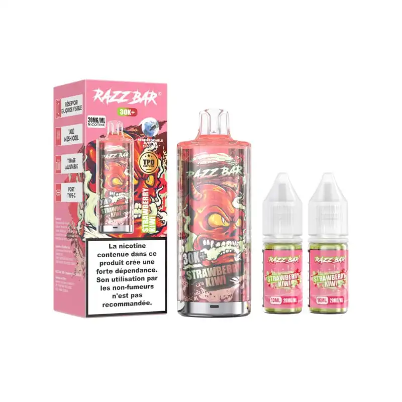 Razz Bar 30K Plus – TPD 2% Wholesale Vape 30000 Puffs EU Warehouse - Image 2