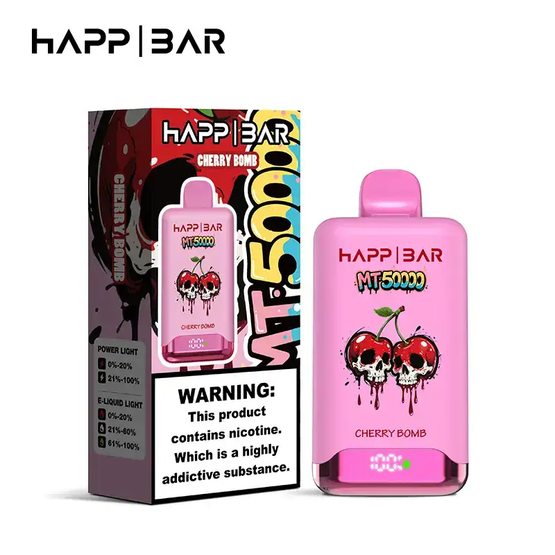 HAPP BAR MT50000 – 45ml LCD Display Wholesale Vape 50000 Puffs EU Warehouse - Image 4