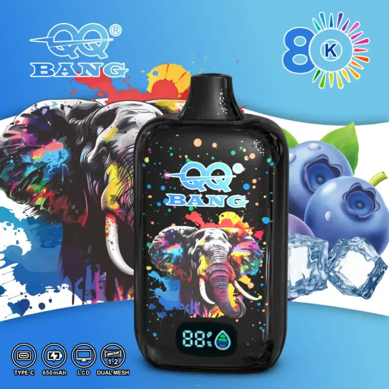QQ Bang 80K – Smart Display Dual Mesh Wholesale Vape 80000 Puffs - Image 3