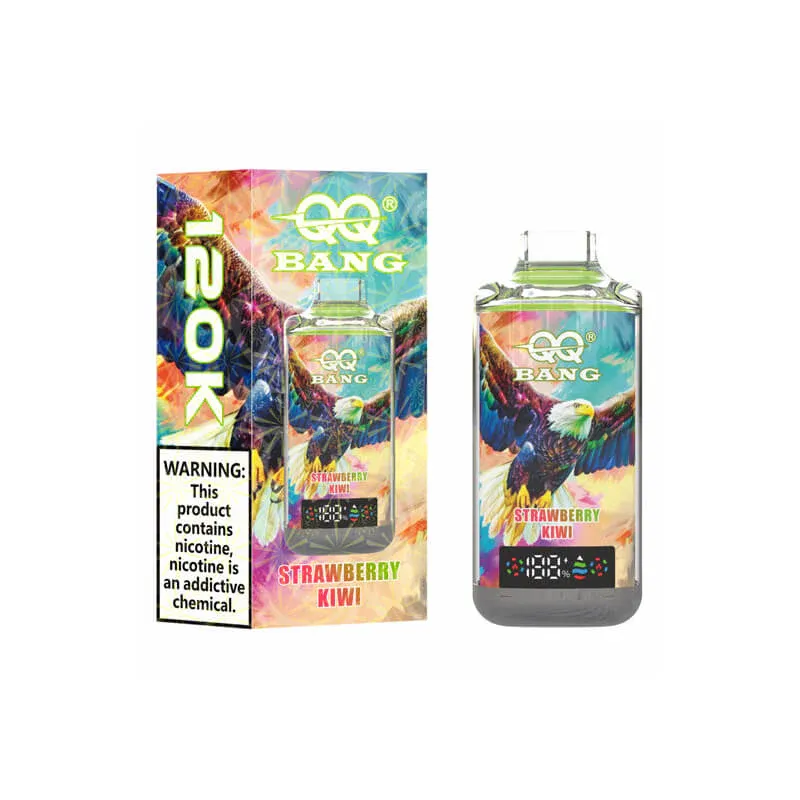 QQ Bang 120K – LED Display Rechargeable Wholesale Vape 120000 Puffs - Image 2
