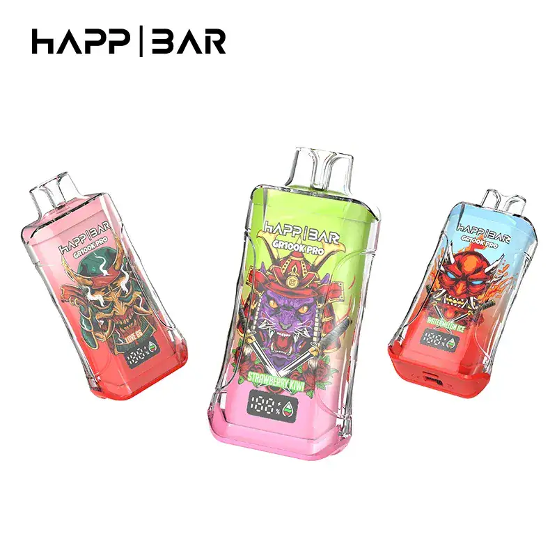 HAPP BAR GR100K PRO – 56ml Mesh Coil Wholesale Vape 100000 Puffs EU Warehouse - Image 3
