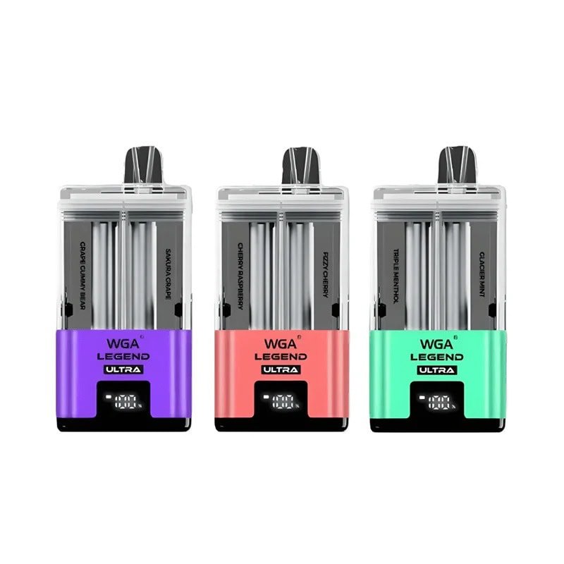 WGA Legend Ultra 30000 – Dual Flavor Refillable Wholesale Vape 30000 Puffs EU Warehouse - Image 2